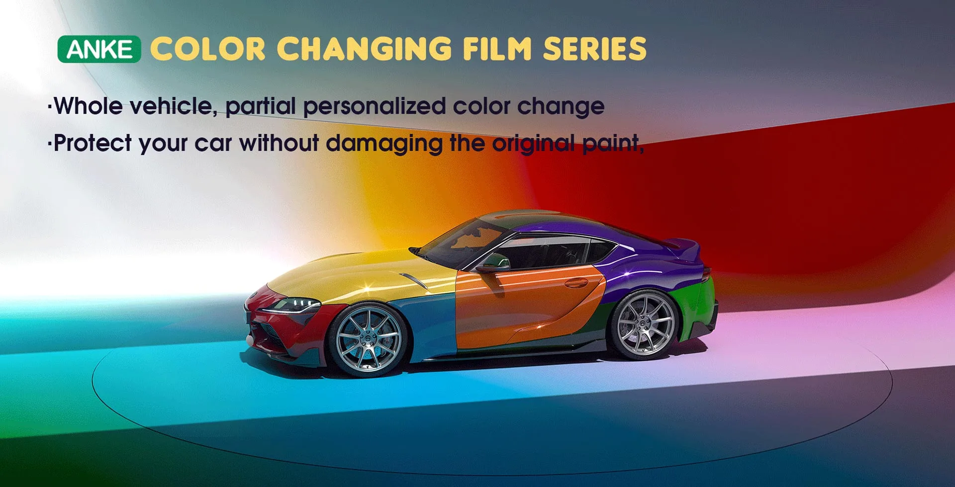 ANKE Car Color Changing Film Series