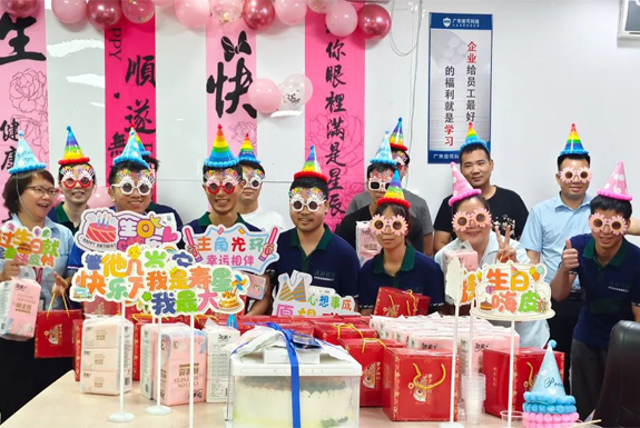 A Wonderful Birthday Celebration for ANKE Team Members!