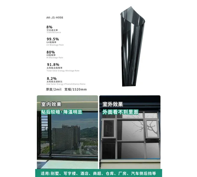 One Way Mirror Window Film